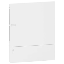 Centralino incasso Resi9 MP 24 moduli 2x12 porta bianca opaca per impianti elettrici residenziali