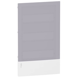 Fronte Resi9 MP incasso 36 moduli bianco porta traslucida per installazioni residenziali