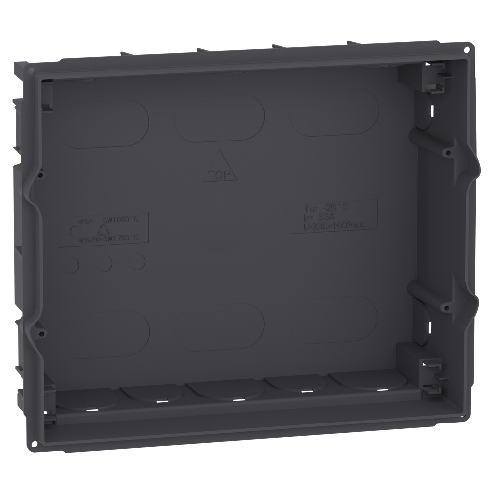 Scatola incasso Resi9 MP 12 moduli 1 fila tecnoplastica resistente calore