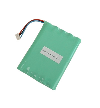 Batteria NiMH 12 V 2,2 Ah con cavo per sistemi sicurezza GENIO