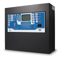 Centrale antincendio convenzionale 4 zone display grafico RS-485 certificata EN54