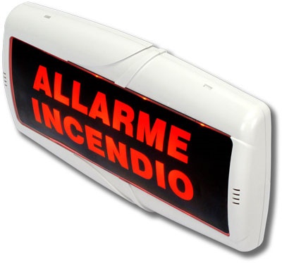AVVISATORE OTTICO ACUSTICO 22MA