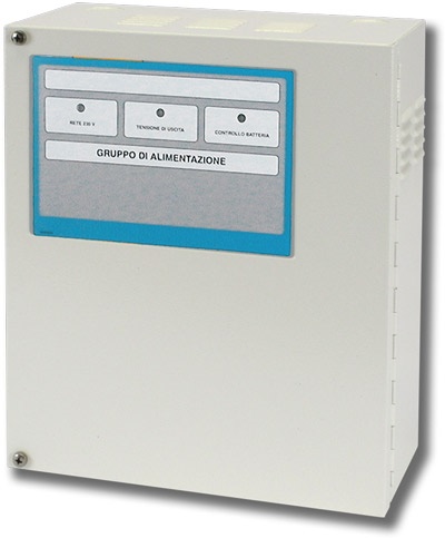 BOXALIM.+RS485 MAX 3A SUPERV. BAT M