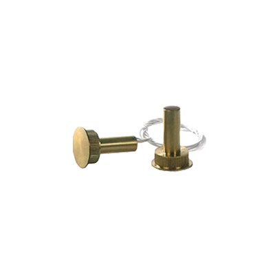 Contatto magnetico potenza ottone incasso IP65 per porte alluminio legno ferro