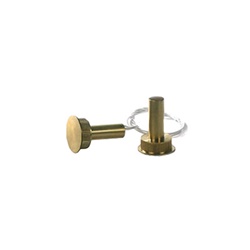 Contatto magnetico potenza ottone incasso IP65 per porte alluminio legno ferro