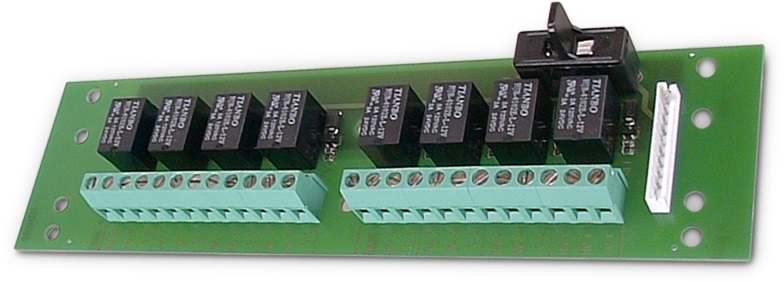 SCHEDA COMANDO 8 USCITE REL