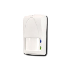 Sensore wireless doppia tecnologia 12 m portata per sistemi sicurezza interni ed esterni