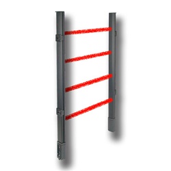 Barriera IR 4 raggi ravvicinati 50 cm porte-finestre IP55/IP53 12 V controllo accessi interno esterno