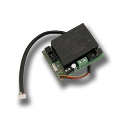 Modulo alimentatore supervisionato 230 V 1 A per centrali GENIO con gestione batteria BACK1/BACK2