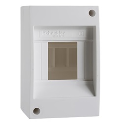 Centralino parete bianco senza porta Mini Coreos Light IP40 1 fila 4mod