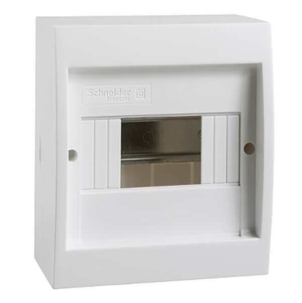 Centralino parete bianco senza porta Mini Coreos Light IP40 1 fila 6mod