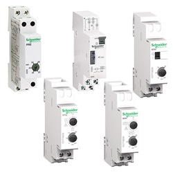 Temporizzatore luce-scale regolabile 0,5-20 min con preavviso spegnimento per impianti 230V AC