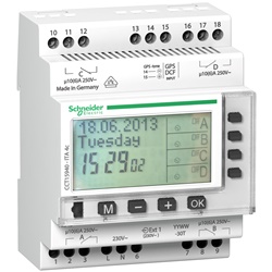 Interruttore orario digitale multifunzione 4 canali programmazione annuale 230V AC