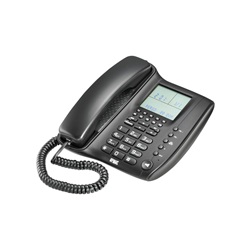 Office PRO, telefono analogico multifunzione, colore nero