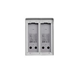 Scatola da parete c/cornice 2 placche 2M