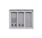 Scatola da parete c/cornice 3 placche 2M
