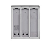 Scatola da parete c/cornice 3 placche 3M