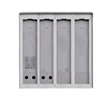 Scatola da parete c/cornice 4 placche 3M