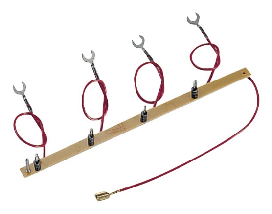 Striscia 4 diodi per targhe 1200 e 8000 