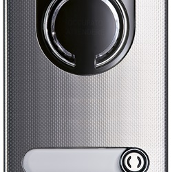 Placca a/v 2M IK10 3 tasti acciaio 