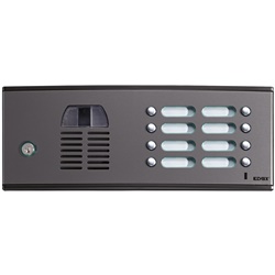 Pannello a/v con 8 pulsanti grigio sablÃ©