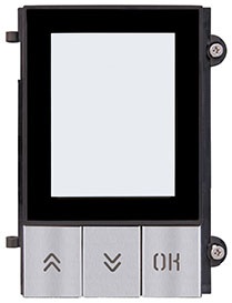 Mod.frontale display Pixel grigio
