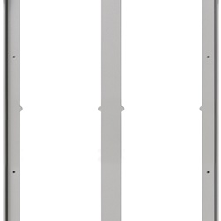 Cornice parapioggia 6M 2x3) Pixel grigio