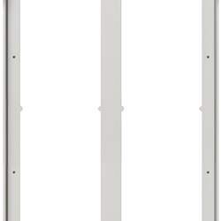 Cornice parapioggia 6M(2x3) Pixel bianco