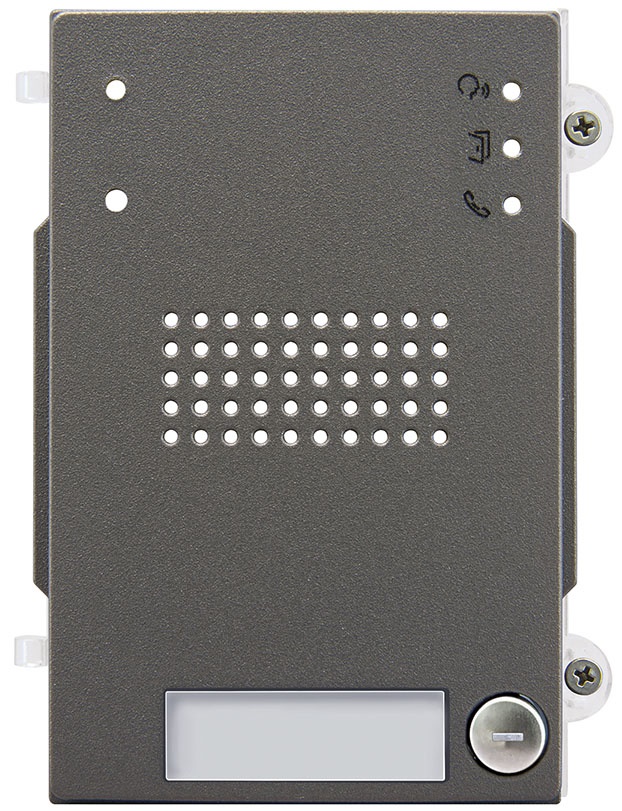 Mod.front.audio base 1P IK10 IP54 Heavy