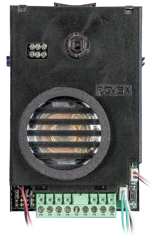 Unità Due Fili targa audio video colori 200 posti interni obiettivo 3,7 mm impianti MASTER