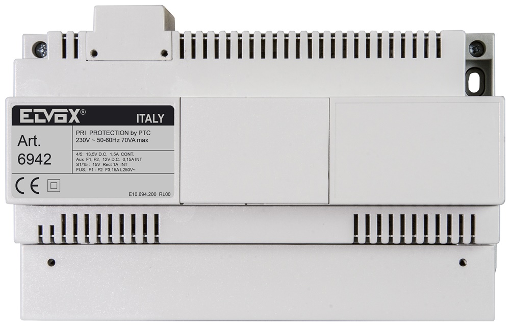 Alimentatore citofonia Digibus 230V