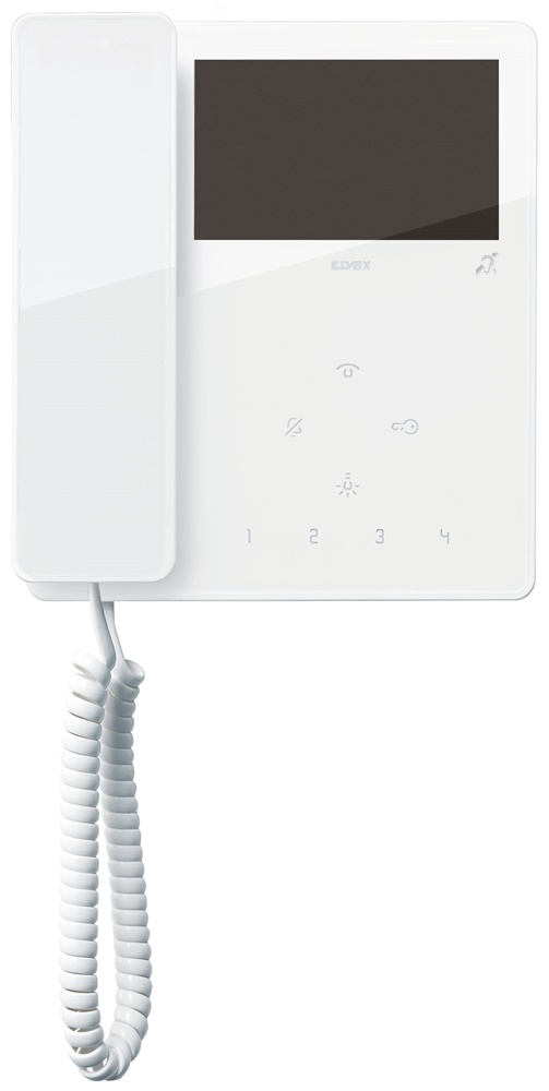Videocitofono Tab microtel. 4,3in bianco