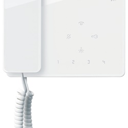 Videocitofono Tab microtel. 4,3in bianco