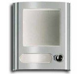 Modulo con 1 tasto n.civico grigio luce