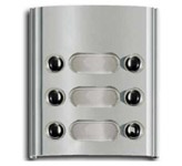 Modulo con 6 tasti grigio luce