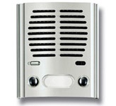 Modulo audio con 2 tasti grigio luce