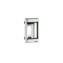 Telaio per 1 modulo grigio luce 