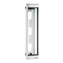 Telaio per 3 moduli grigio luce 