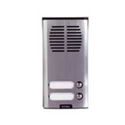 Placca da parete audio con 2 pulsanti 