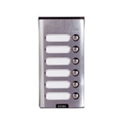 Placca da parete suppl. con 6 pulsanti