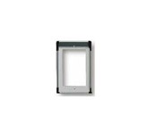 Cornice per 1 modulo grigio luce 