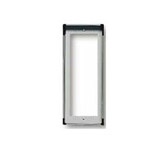 Cornice parapioggia per 2 moduli grigio luce RAL 7035  