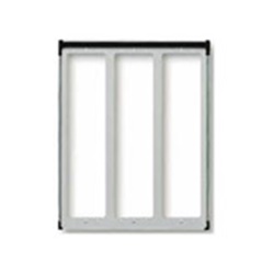 Cornice per 9 moduli 3x3 grigio luce