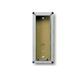 Scatola da parete per 2 moduli (da abbinare alla cornice parapioggia 9212) grigio luce RAL 7035 