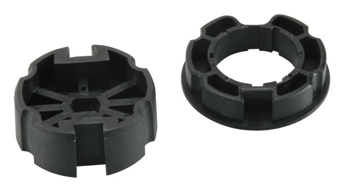 Coppia adattatori ogiva tende sole D78mm
