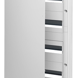 Centralino estetico incasso 72 moduli IP40 guida DIN portello bianco