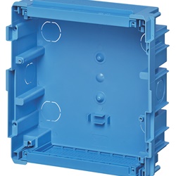 Scatola incasso centralino estetico 8 moduli azzurro per pareti muratura 228x238x80 mm