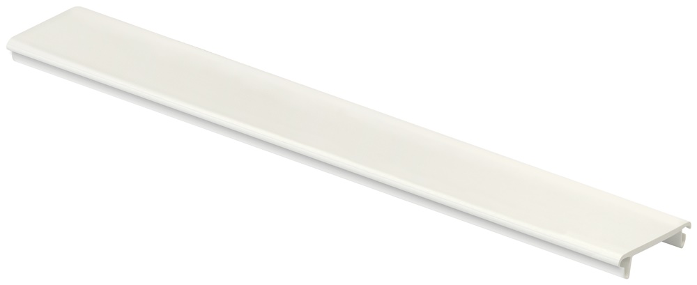 Copriforo striscia centralino estetico 500 mm bianco per installazioni elettriche