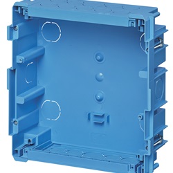 Scatola inc. centr. 8M p/leggere azzurro 