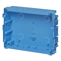 Scatola incasso centralino 12 moduli pareti leggere azzurro 316x238x80 mm